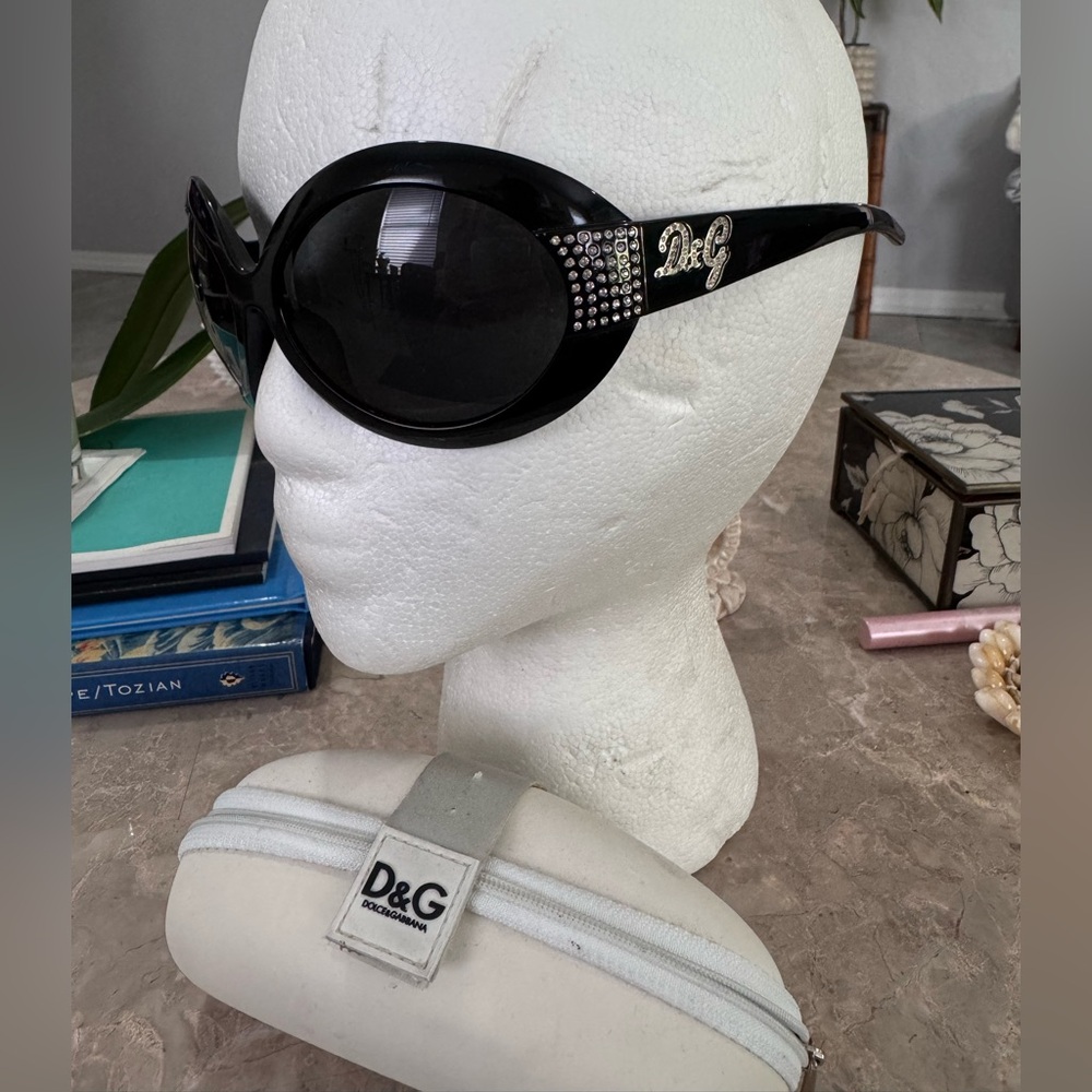 Dolce Gabbana D&G oversized jumbo Y2K sunglasses vintage
